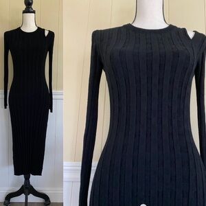 Proenza Schouler Wool Blend Midi Knit Dress